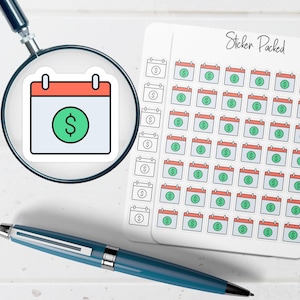 Pay Day Planner Sticker Pay Day Icon Sticker Pay Day Sticker