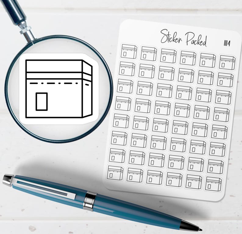 Kaaba Planner Sticker Kaaba Icon Sticker Kaaba Sticker - Etsy