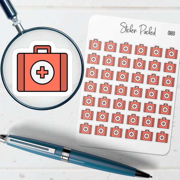 First Aid Kit Planner Sticker First Aid Kit Icon Sticker First Aid Kit Sticker