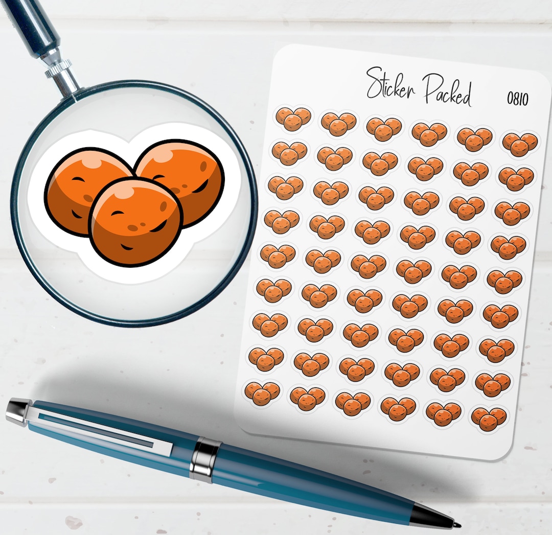 Meatballs Planner Sticker Meatballs Icon Sticker Meatballs Sticker Etsy