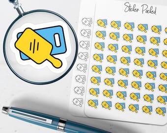 Sticker planificateur de planche à découper Sticker icône planche à découper Sticker planche à découper