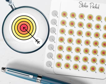 Goal Planner Sticker Goal Icon Sticker Goal Sticker