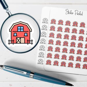 Barn Planner Sticker Barn Icon Sticker Barn Sticker