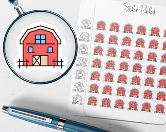 Barn Planner Sticker Barn Icon Sticker Barn Sticker