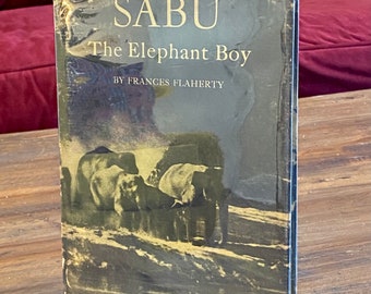 Seltene Erstausgabe von „Sabu the Elephant Boy“ aus dem Jahr 1937