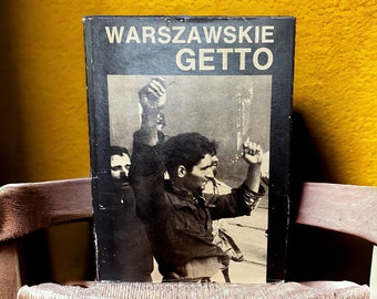 Vintage 1988 “Warsaw Ghetto” Hardback, Polish 1st Edition