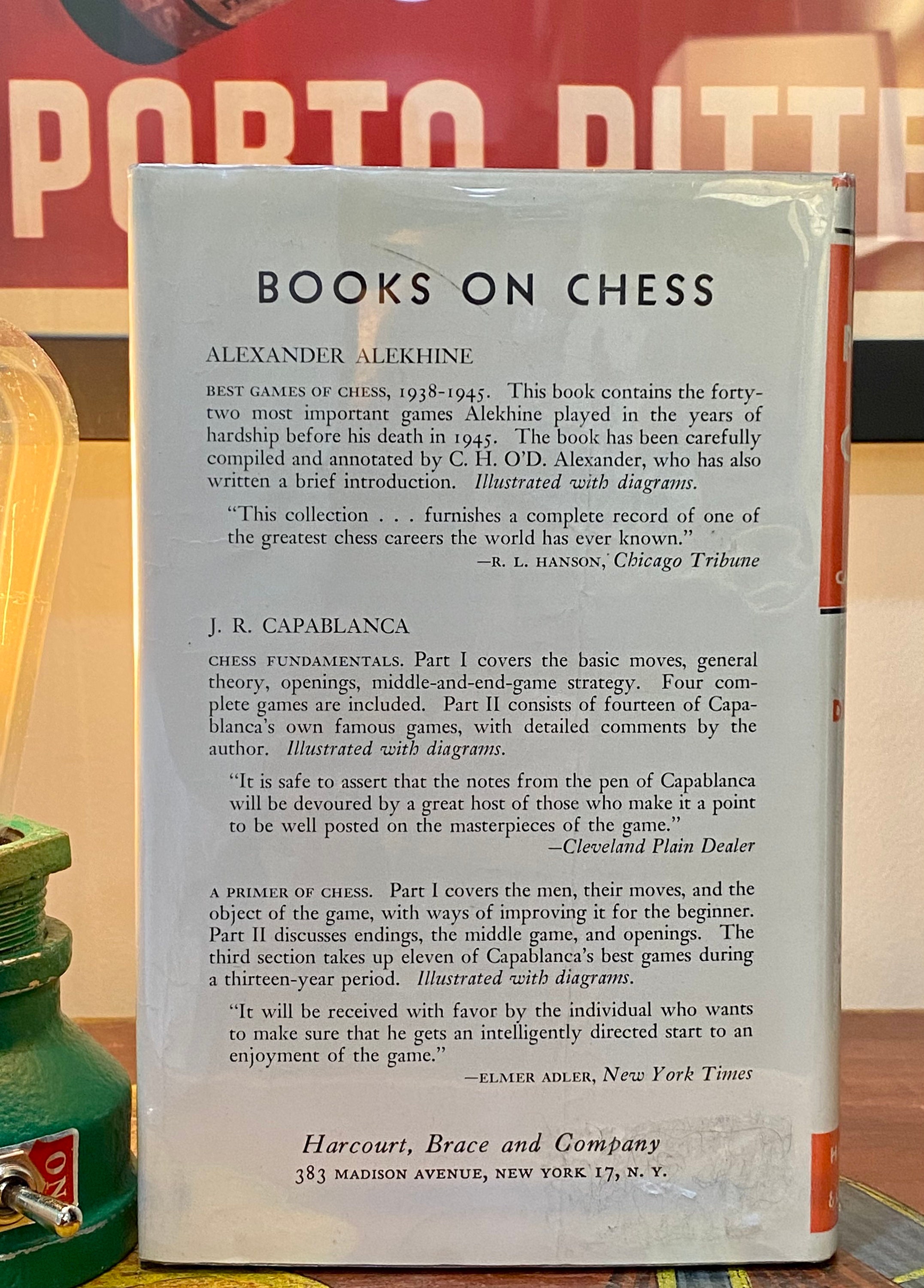 Alekhine's Best Games of Chess by Alexander, C. H. O'D.