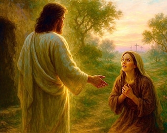 Mary Sees the Risen Jesus