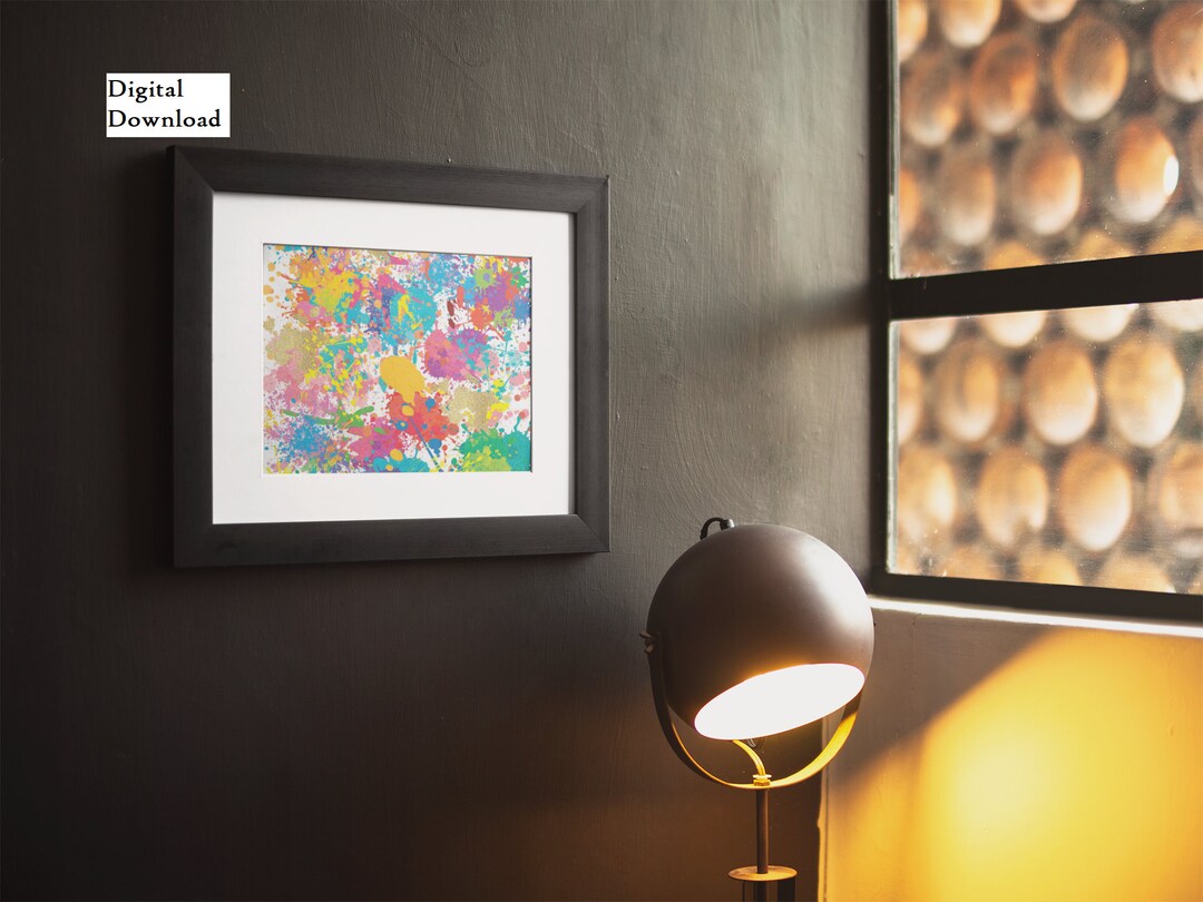 Abstract Art, Digital Art, Printable Art Work, Wall Décor, Digital ...