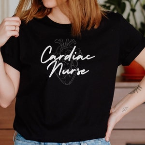Cardiac Nurse shirt for Cardiology, Cardiology shirt for Nurses, Unisex Cardiac Nurse tshirt, Gift for Cardiac Nurse