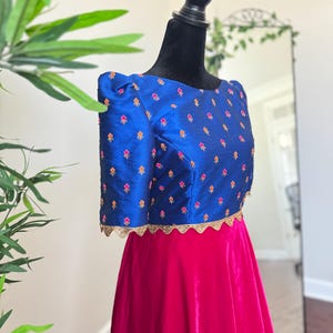ethnic long gown /velvet gown-Indian dress Anarkali