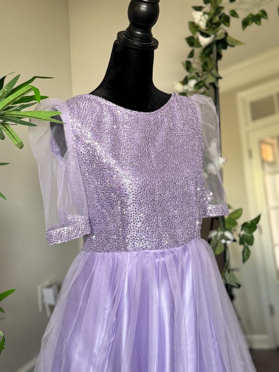 open lace back dress Unique Strapless Beaded Gothic Black and Purple Wedding Dress –  WonderlandByLilian main image 1