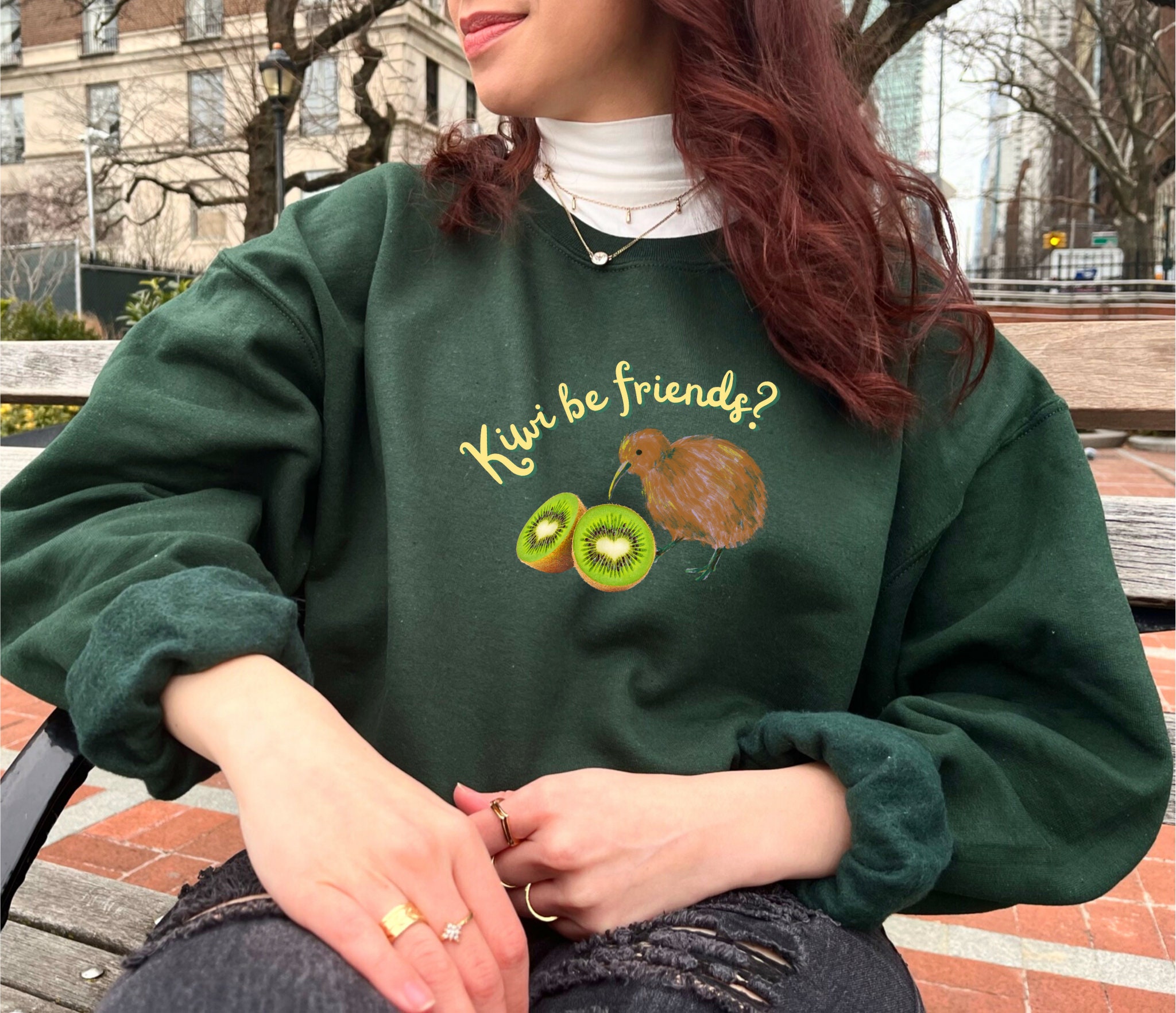 Kiwi green sweatshirt sales