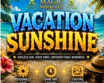 Vakantiezonneschijnspreuk, Ritueel voor goed weer, Zegen voor een heldere hemel (Uitvoering op dezelfde dag)