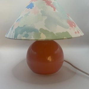 A 1980s Table Lamp with shade. Artilux  Pink IKEA Memphis Pastel Post Modern Popart
