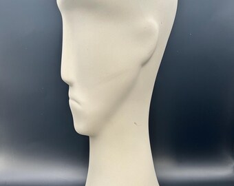 ヴィンテージ彫刻の顔のマネキンヘッドミニマリストインテリアデザイン