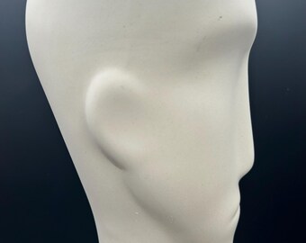 ヴィンテージ彫刻の顔のマネキンヘッドミニマリストインテリアデザイン
