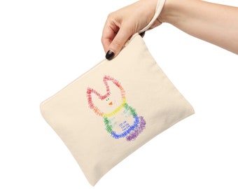 Gay Pride Cat Accessory Zipper Pouch