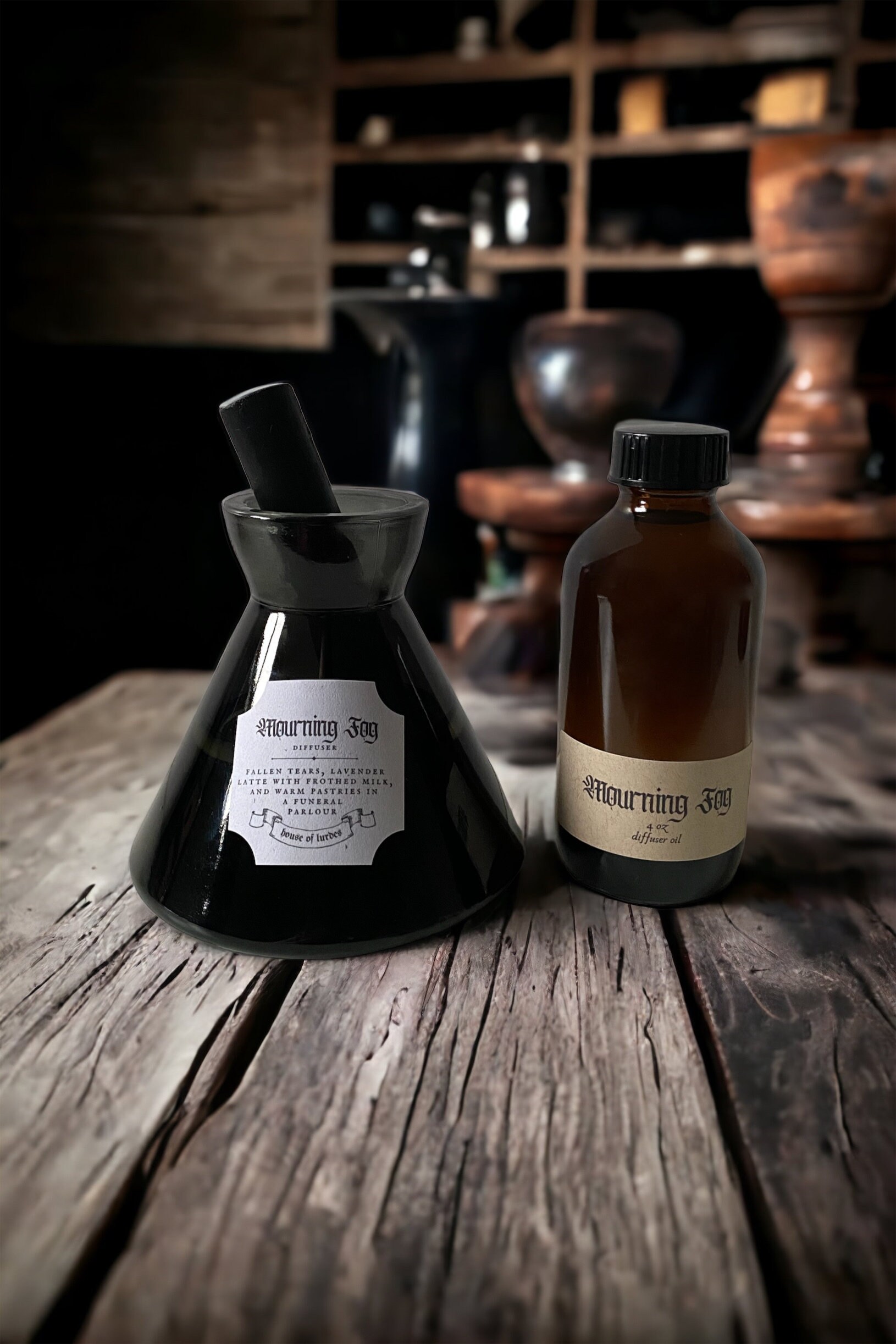 The Alchemist Charcoal Wand Diffuser 4 Oz / CHOOSE SCENT / Home ...