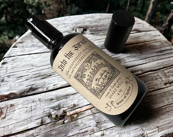 into the forest  — room & linen spray 4oz // victorian gothic, dark academia, literary, macabre, witch aesthetic, stocking stuffers