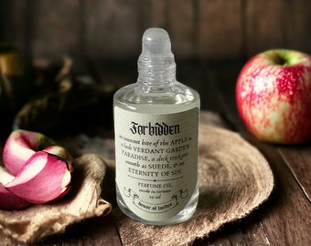 forbidden — perfume oil // rituals, devotional oil, victorian gothic, dark academia, macabre, witch aesthetic, spooky gifts ideas, autumn