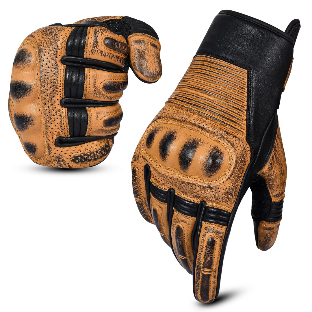 Motorcycle Gloves Knuckle Protection Touchscreen Motorbike Racing