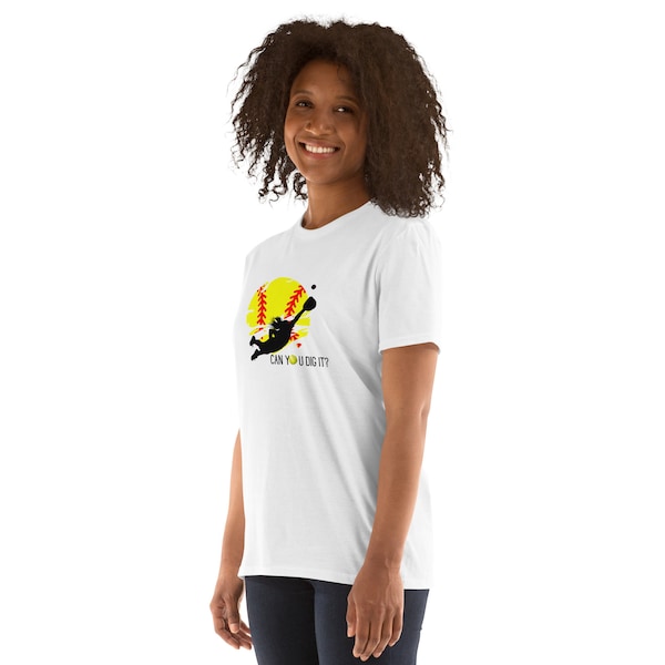 Eugene Lightning Softball "Can you Dig It" Short-Sleeve Unisex T-Shirt--Adult sizes, no personalization