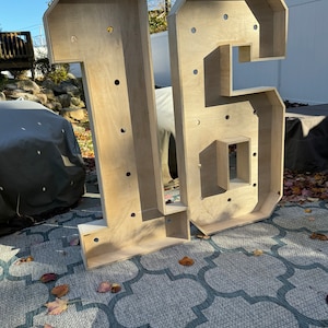4 Foot Marquee Numbers