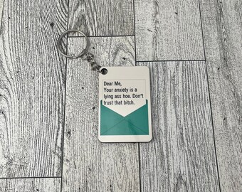 Your Anxiety is Lying Keychain