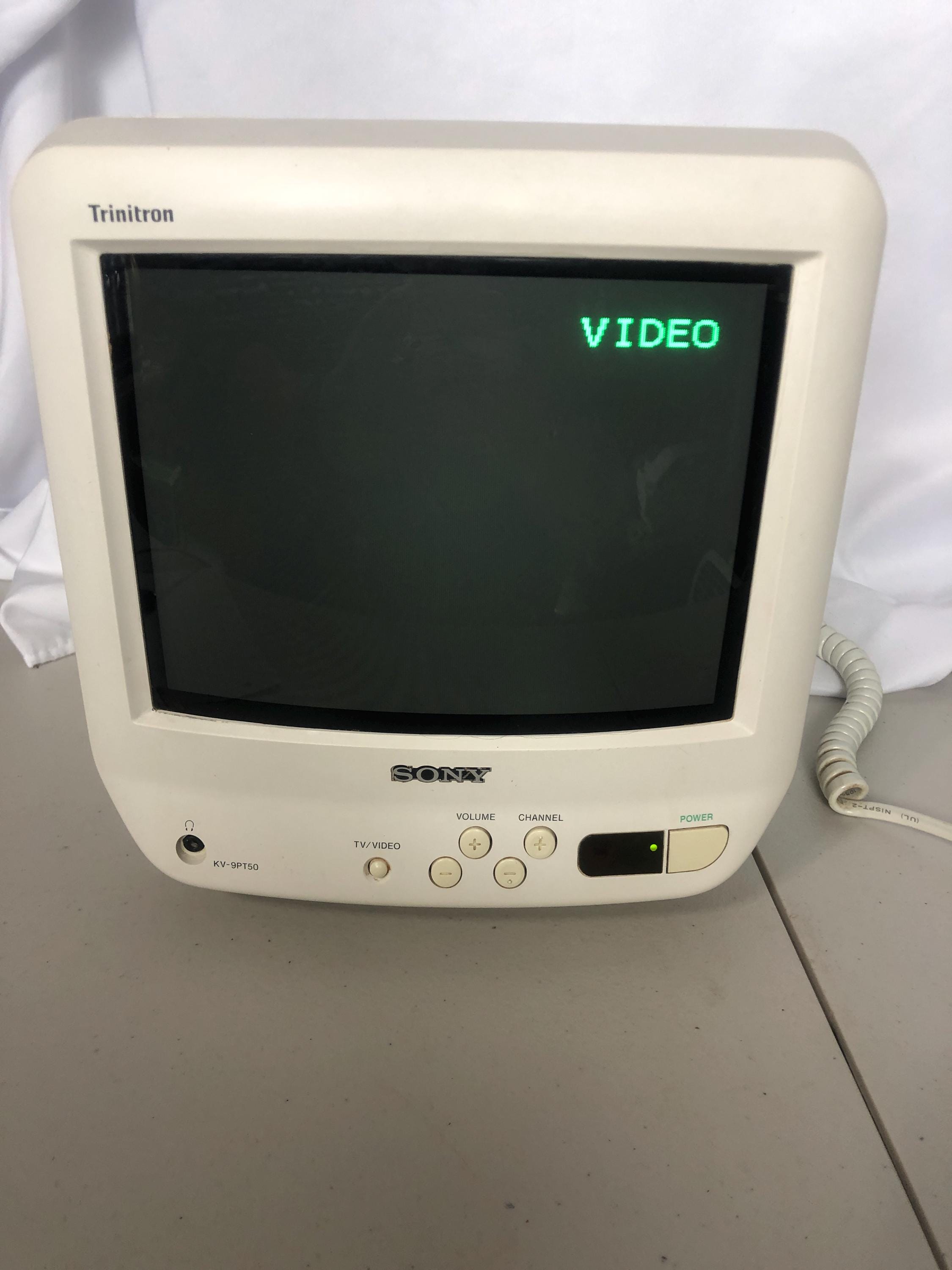 SONY Trinitron 9インチブラウン管テレビ SONY Trinitron 9インチブラウン管テレビ 画質良好 ソニー 9インチ