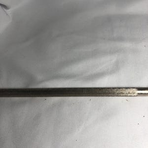 Vintage Bakelite Butterscotch Knife Sharpener 12" long image 3