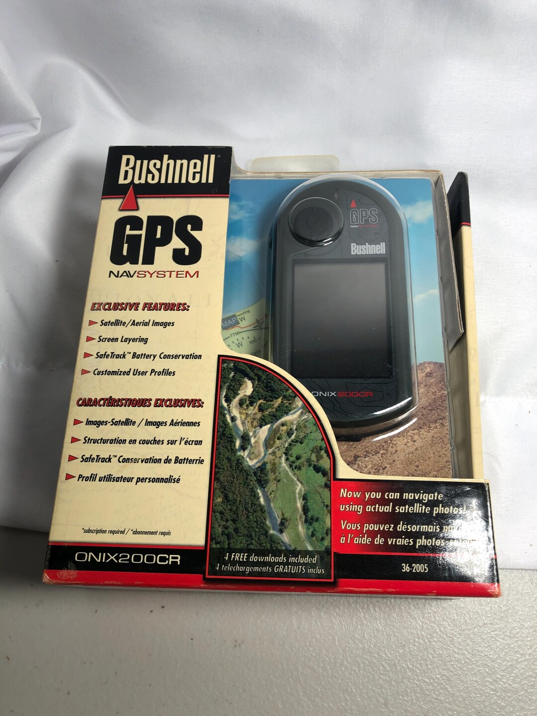 Bushnell GPS Nav System, Onix200cr, 2006, Hand Held GPS, NIP, Full ...