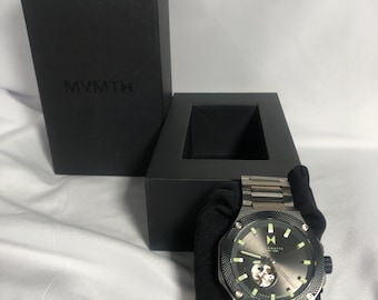 MVMT  Men's Wristwatch, Automatic, Titanium, Raptor, 28000422, 21 Jewels
