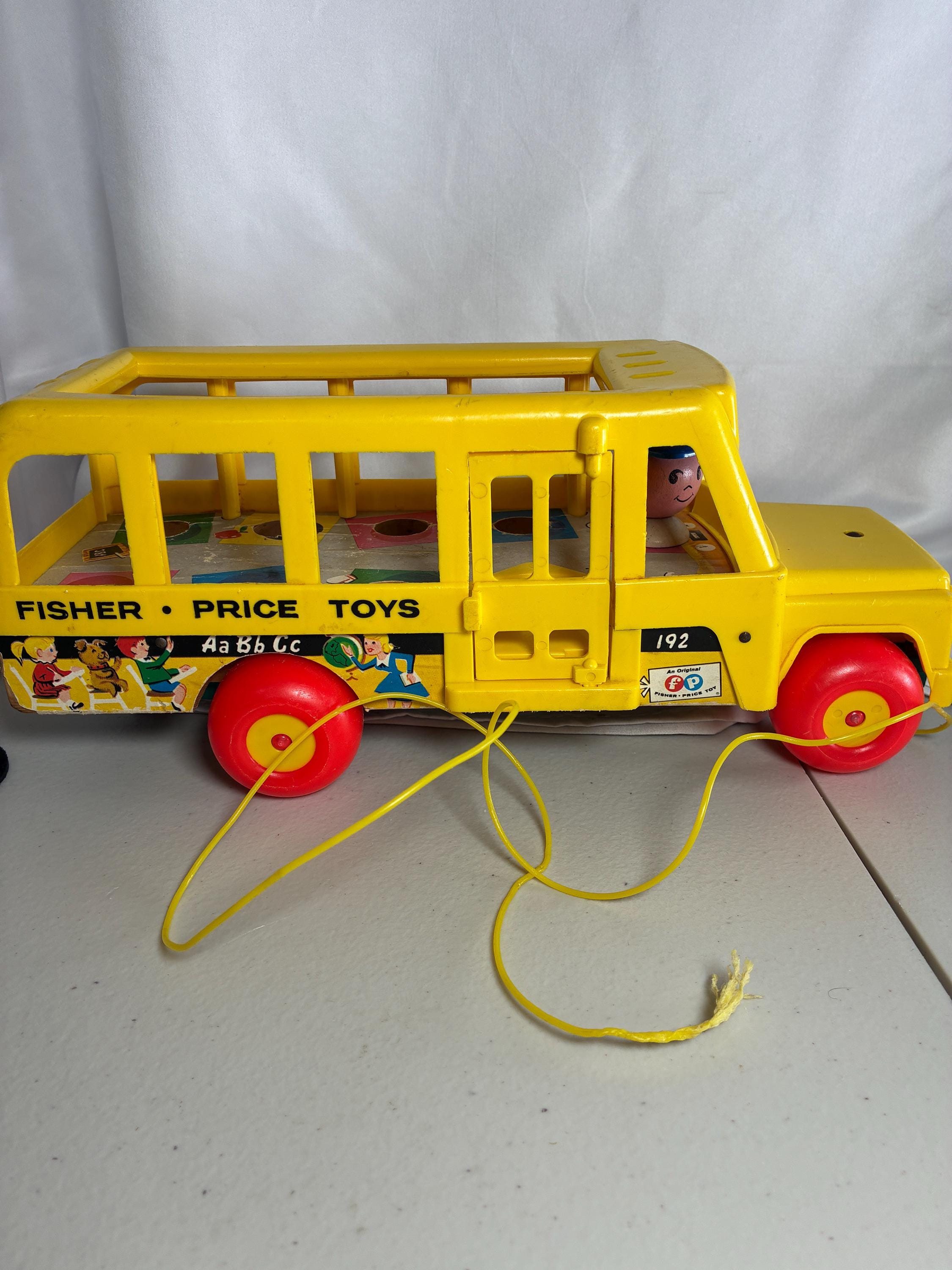 1965 Fisher Price Bus - Etsy
