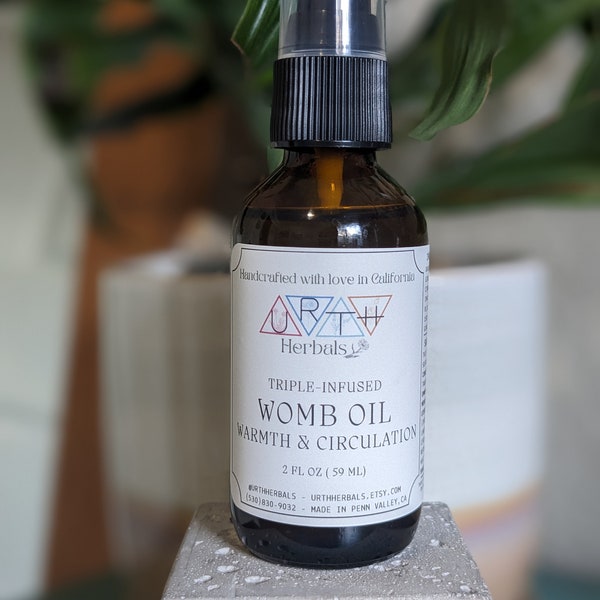 Womb massage oil - for Warmth and Circulation