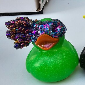 mardi gras duck beads