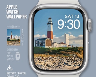 Apple Watch Wallpaper, Watch Face, Travel, New York, Montauk , Watch Background, Digital Watch Face, Instant download, Digital Art