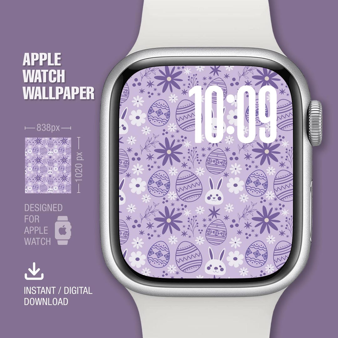 Apple Watch Wallpaper, Easter, Happy Easter, Watch Face, Digital Art