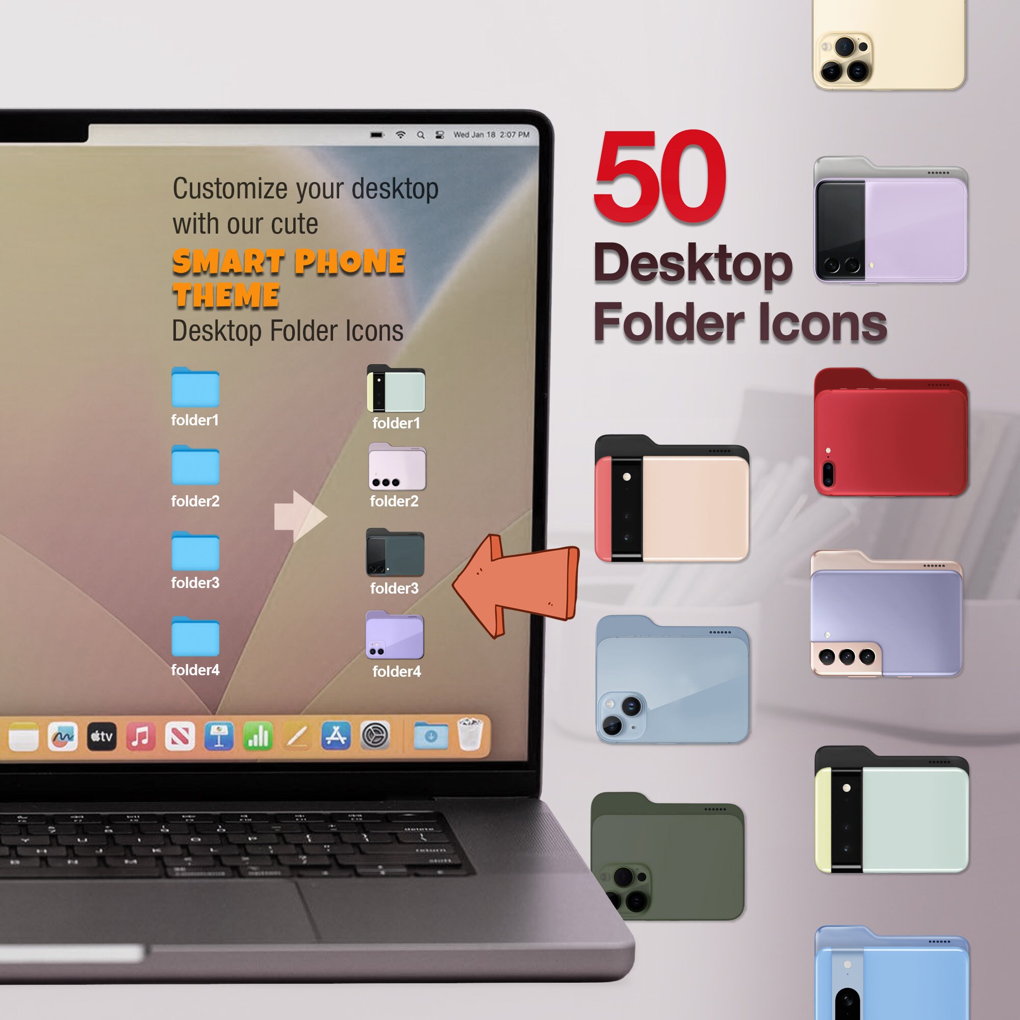 Pc Folder Icon Storage Box 50 Desktop Folder Icons, Mac | PC Folder Icons , Smartphone Themed ...