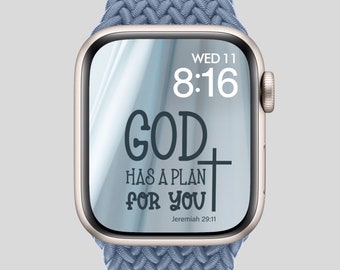 Christian Apple Watch,  Scripture Wallpaper, Instant Download, Cross Watch face, Digital Bible, Bible Verse, Digital Art