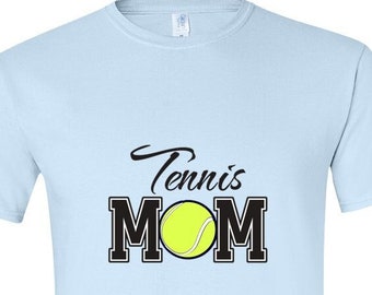 Tennis Mom Unisex Shirt, Tennis Mama, Tennis Ball Shirt, Tennis Mom Top, Mom Shirt, Mother’s Day Gift, Mom Gift, Sporty Mom, Sports Family