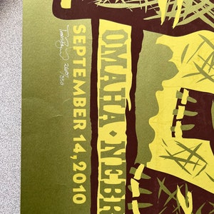 9-14-10 Dave Matthews Band screenprint concert poster
