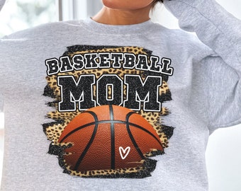 Basketball Pullover  Basketball Mom Pullover  Basketball shirt for Women  Gameday Shirt  Basketball Pullover for momPersonalized Sweatshirt