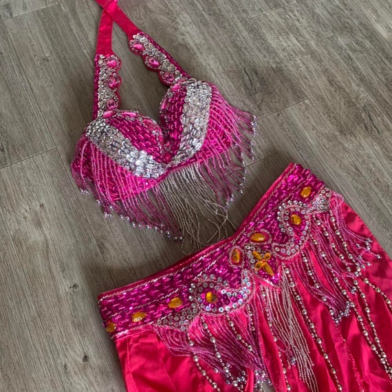 Professional belly dance outfit set Gem