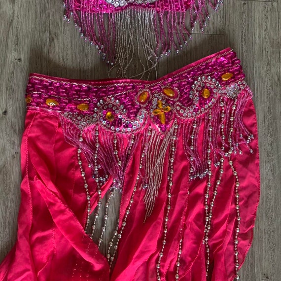 Professional belly dance outfit set Gem