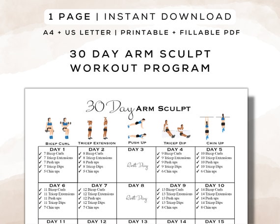 30-Day Arm Training Challenge