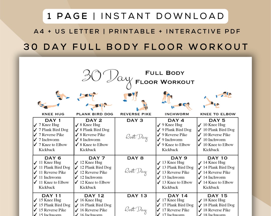 Full body workout for everyday hotsell