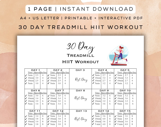 30 Day Yoga for Core Strength Printable + Interactive PDF | Easy to ...