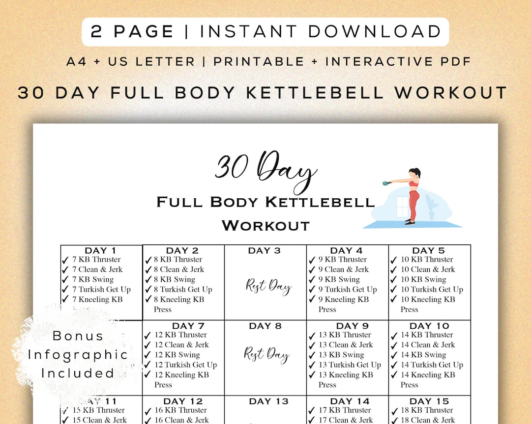 Kettlebell bodyweight repa workout