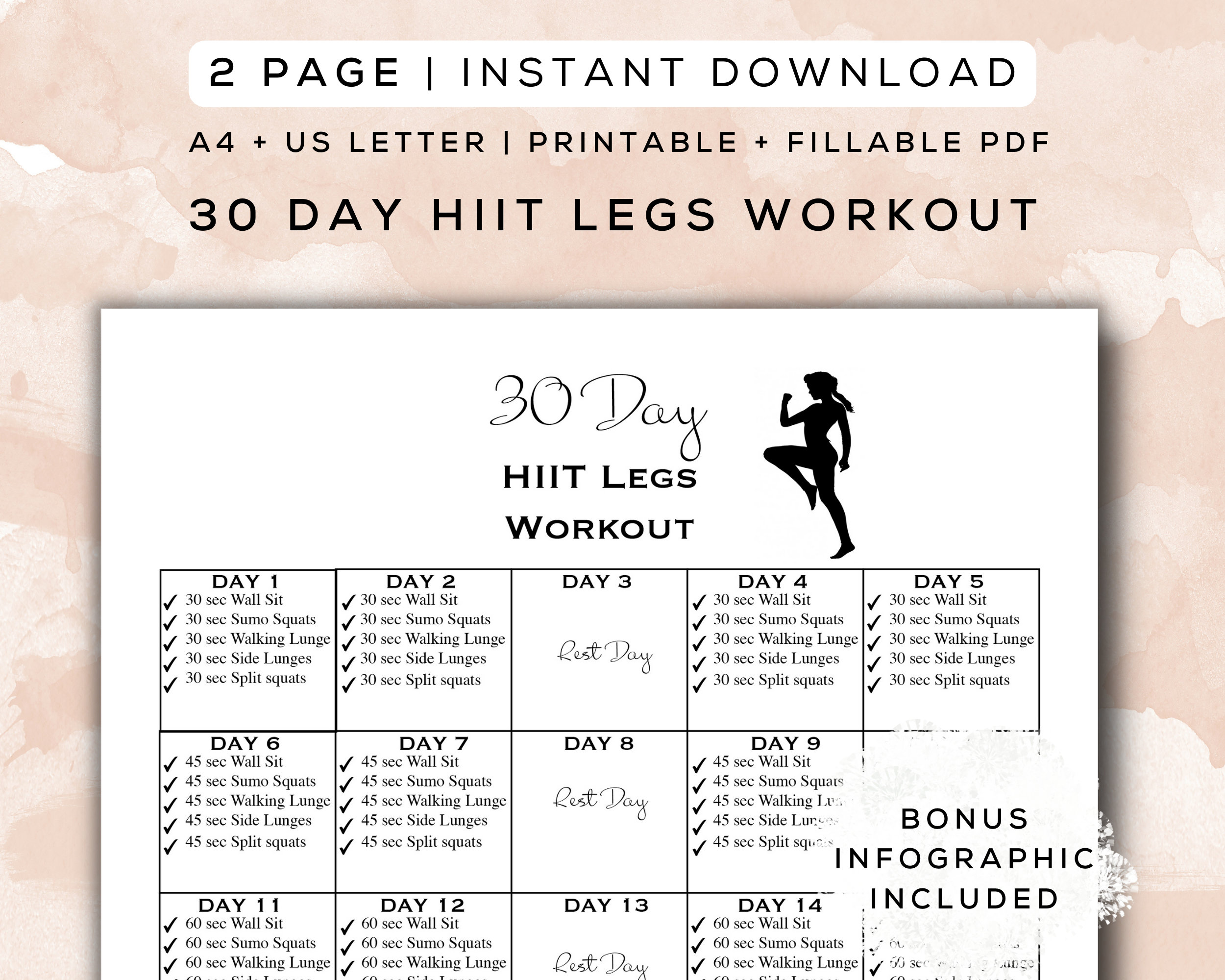 Leg hiit workout at home sale